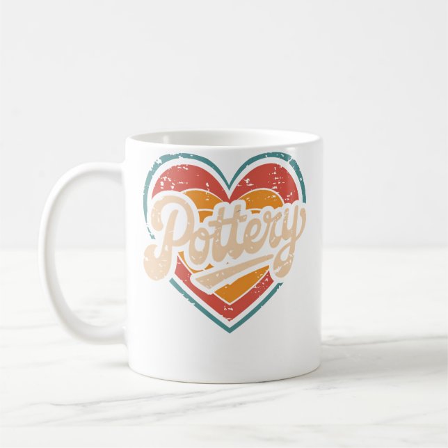 Kärlek Krukmakeri Kaffemugg (Vänster)