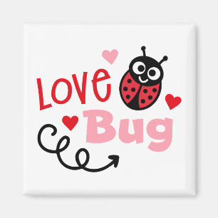 Kärlek Kryp Ladybug Magnet