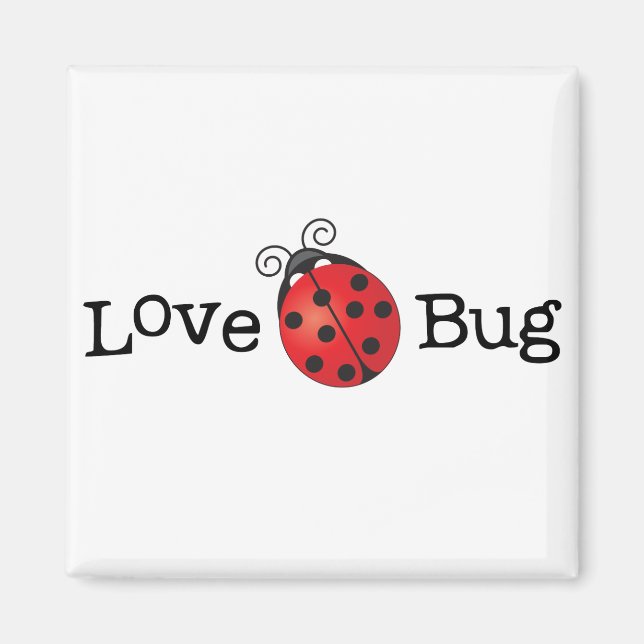Kärlek Kryp - Ladybug Magnet (Framsidan)