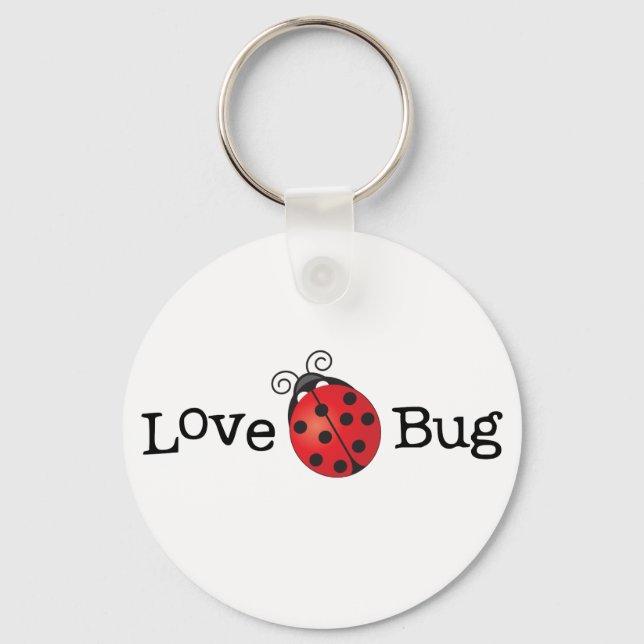 Kärlek Kryp - Ladybug Nyckelring (Framsida)