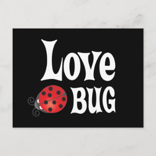 Kärlek Kryp - Ladybug Vykort