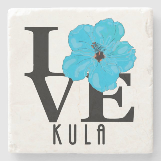 KÄRLEK Kula Hawaii Stenunderlägg (Framsidan)