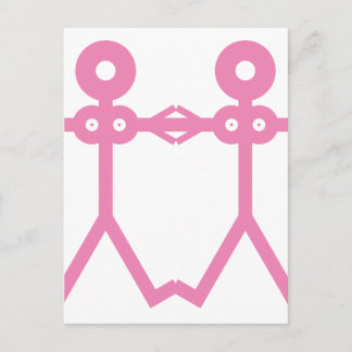 Kärlek Kvinnor Rosa 2006 Ikon Konst Vykort