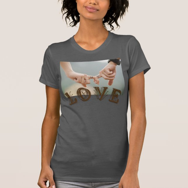 Kärlek Kvinnor T-shirt (Framsida)
