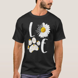 Kärlek Labrador Retriever Costume Hund Daisy Flow T Shirt