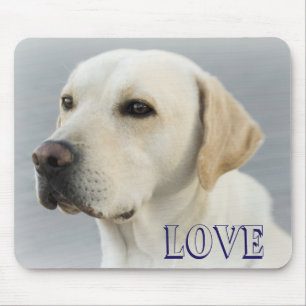 Kärlek Labrador Retriever Puppy Hund Mousepad Musmatta