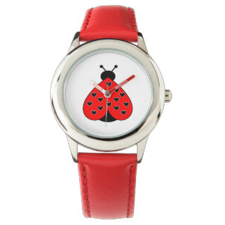 Kärlek Ladybug Watch för barn Armbandsur