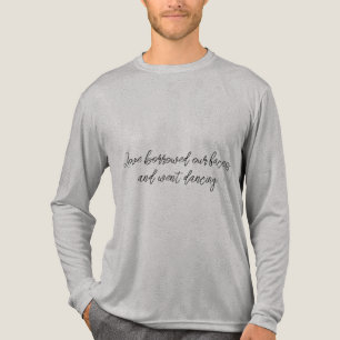 Kärlek lånade våra ansikten och gick och dansade t shirt