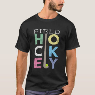 Kärlek Landhockey Roligt Produkt T Shirt
