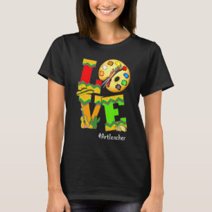 Kärlek Lärare Lycklig Cinco De Mayo Fiesta Party S T Shirt