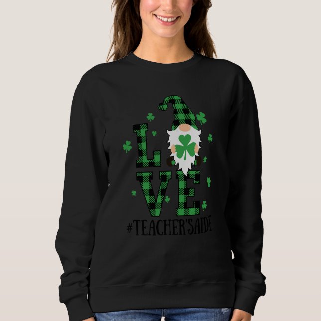 Kärlek Lärares livstidsmatta för Sankt Patrick T Shirt (Framsida)