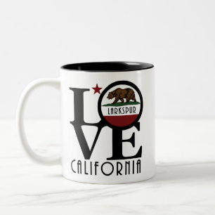 KÄRLEK Larkspur California 11oz Två-Tonad Mugg