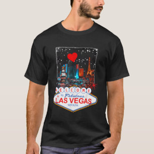 Kärlek Las Vegas Vegas T Shirt