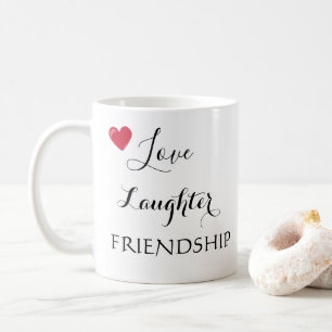Kärlek Laughs Vänskap Say Kaffemugg