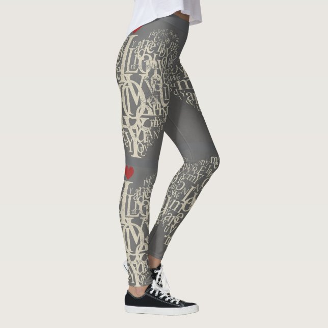 Kärlek Leggings (Höger)