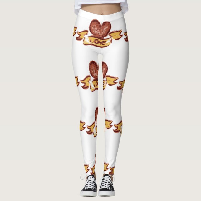 Kärlek Leggings (Framsida)