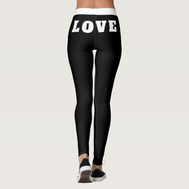 Kärlek Leggings (Baksida)
