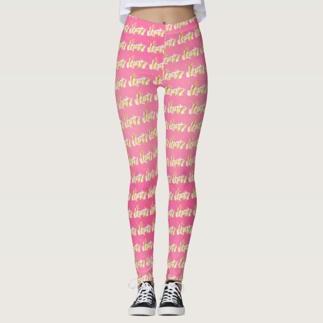Kärlek Leggings (Framsida)