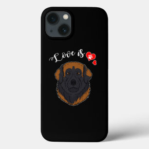 Kärlek Leonberger Hundägare Tass Heart Gift