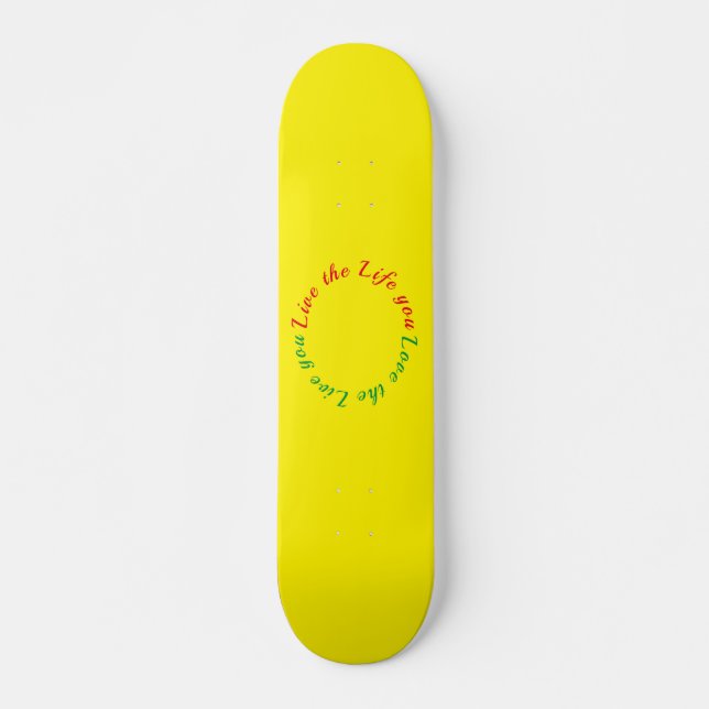 Kärlek lever du i skateboard (Framsida)