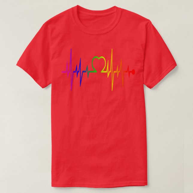 kärlek lgbt t shirt (Design framsida)