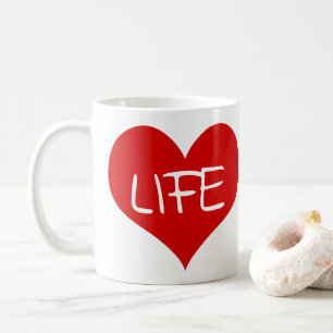 Kärlek Life Kaffemugg