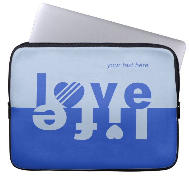 KÄRLEK Life laptop sleeve (Framsidan)