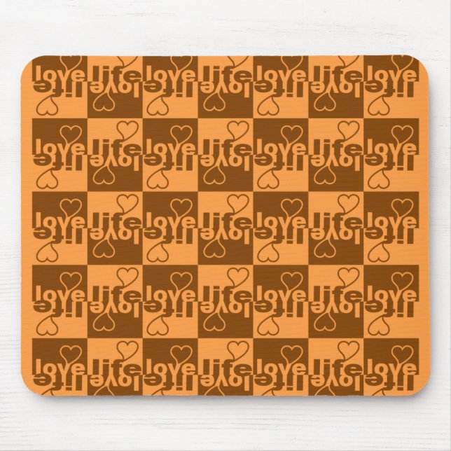 Kärlek Life mousepad Musmatta (Framsidan)