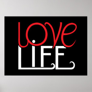 Kärlek Life Poster