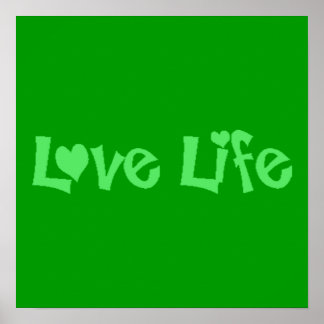 Kärlek Life Poster