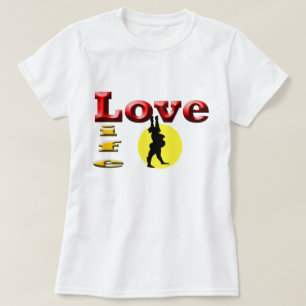 Kärlek Life solljus dräktig t skjorta Shirt
