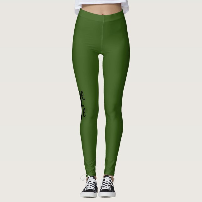 Kärlek Life-sträckningen dam Leggings (Framsida)