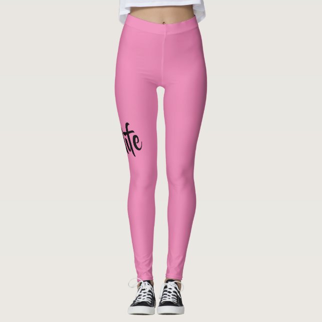 Kärlek Life-sträckningen dam Leggings (Framsida)