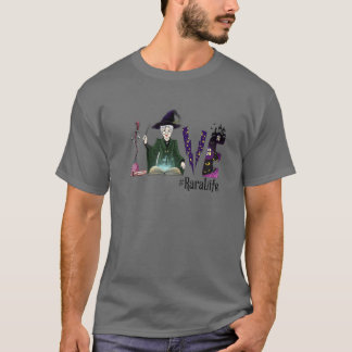 Kärlek Life Witch Halloween T Shirt