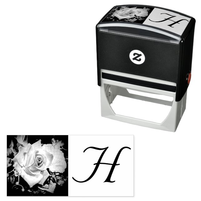 Kärlek ligger i Bloom Bröllop Självfärgande Stämpel (In Situ)