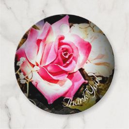 Kärlek ligger i Bloom Ro Bröllop Gåvor Etiketter