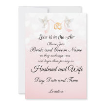 Kärlek ligger i Luft Bröllop