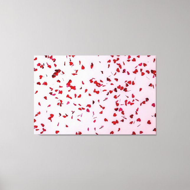 Kärlek ligger i luft canvastryck (Framsida)