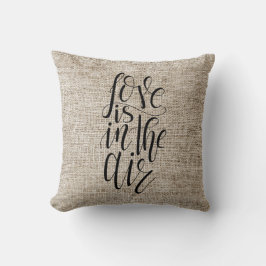 Kärlek ligger i Luft Dekorativ kudde
