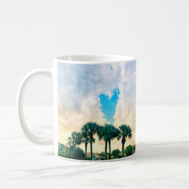 Kärlek ligger i luft kaffemugg (Vänster)