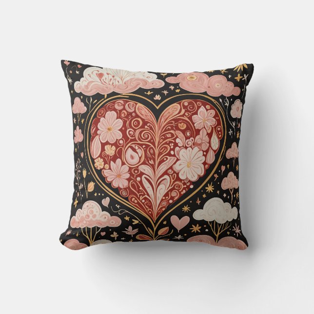 Kärlek ligger i Luft Kudde (Framsida)