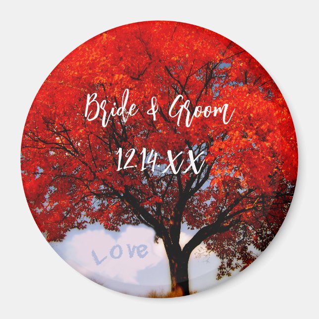 Kärlek ligger i luft... magnet (Framsidan)