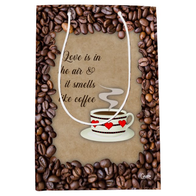 Kärlek ligger i Luft - Medium Gift-blocket (Framsidan)