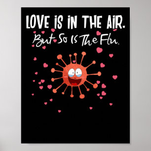 Kärlek ligger i Luft, men det är också alla hjärta Poster