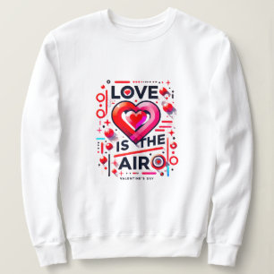 "Kärlek ligger i Luft Modern Alla hjärtans dag T Shirt