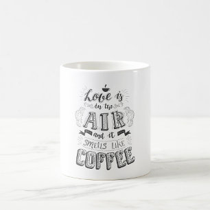 Kärlek ligger i Luft och det luktar som kaffe Kaffemugg