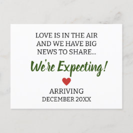 Kärlek ligger i luft och vi har stora gravider på vykort
