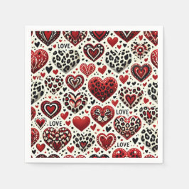 Kärlek ligger i Luft Pappersservett