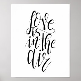 Kärlek ligger i Luft Poster