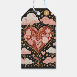 Kärlek ligger i Luft Presentetikett